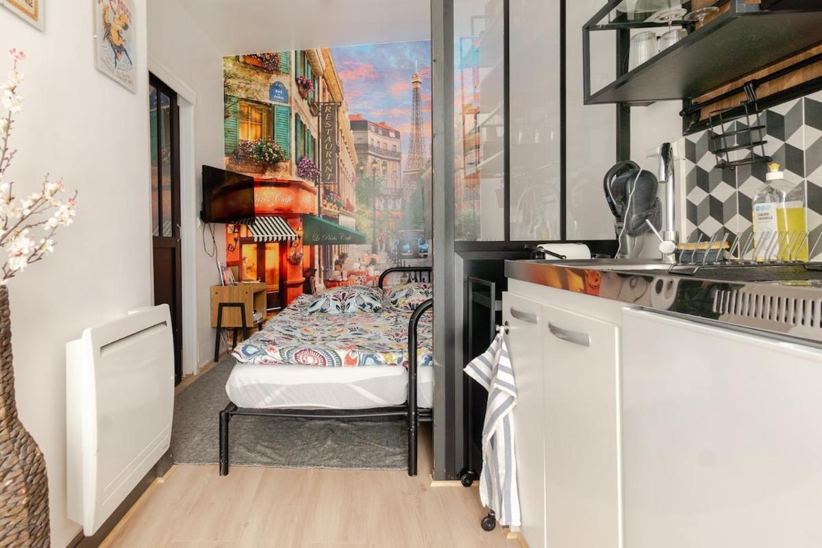 Studio Paris - Metro 7 Cadet - Quartier Faubourg-Montmartre エクステリア 写真