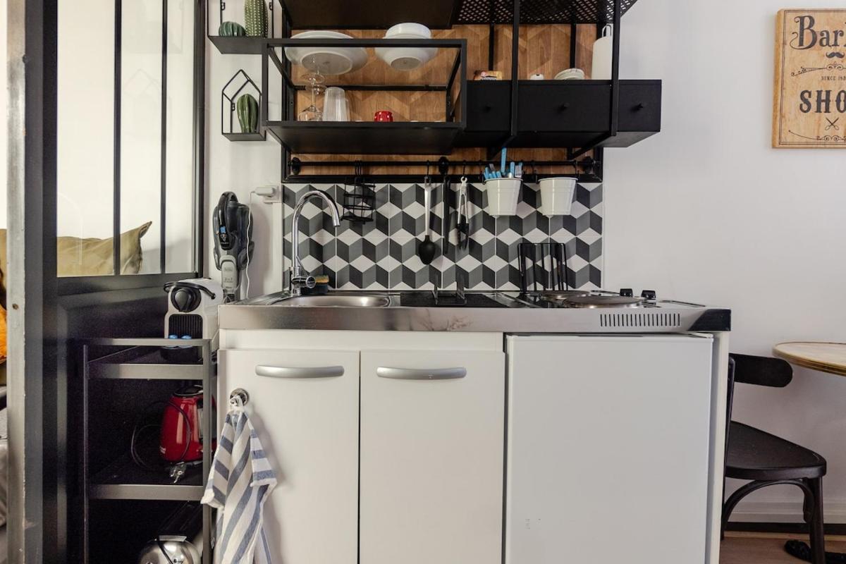 Studio Paris - Metro 7 Cadet - Quartier Faubourg-Montmartre エクステリア 写真